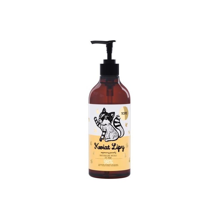 YOPE Mydło w płynie Kwiat Lipy 500 ml