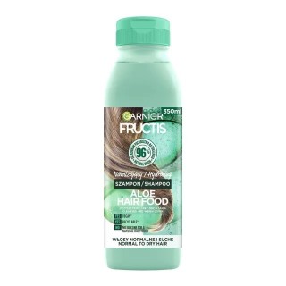 Garnier Fructis Aloes Hair Food зволожуючий шампунь для нормального і сухого волосся 350 мл