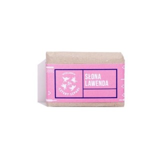 Mydlarnia Cztery Szpaki Natural Salt Lavender Soap with Himalayan Salt 110 g