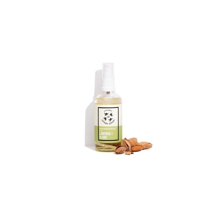Mydlarnia Cztery Szpaki superlekki Olejek do ciała Lawenda + Ylang 100 ml