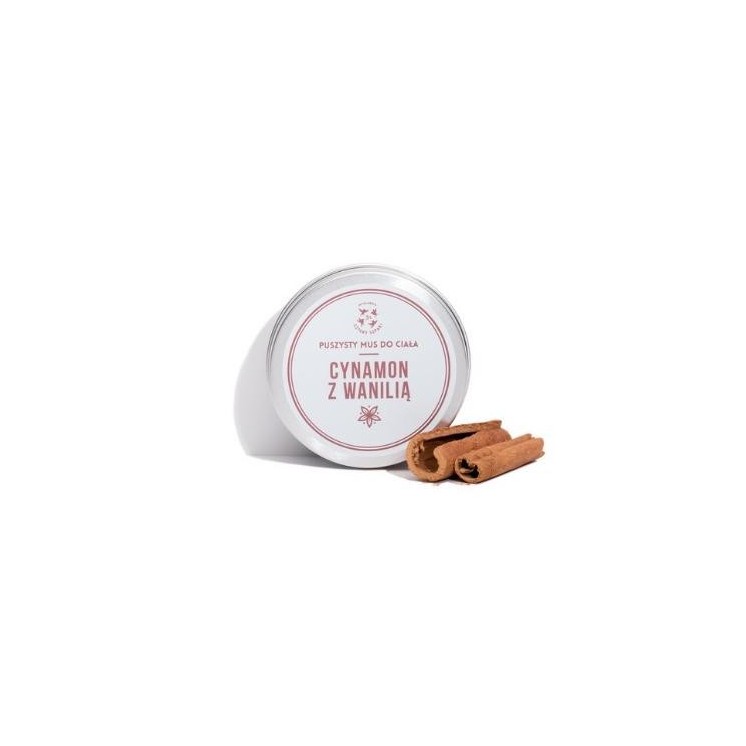 Mydlarnia Cztery Szpaki Fluffy Cinnamon Vanilla Body Mousse 150 ml