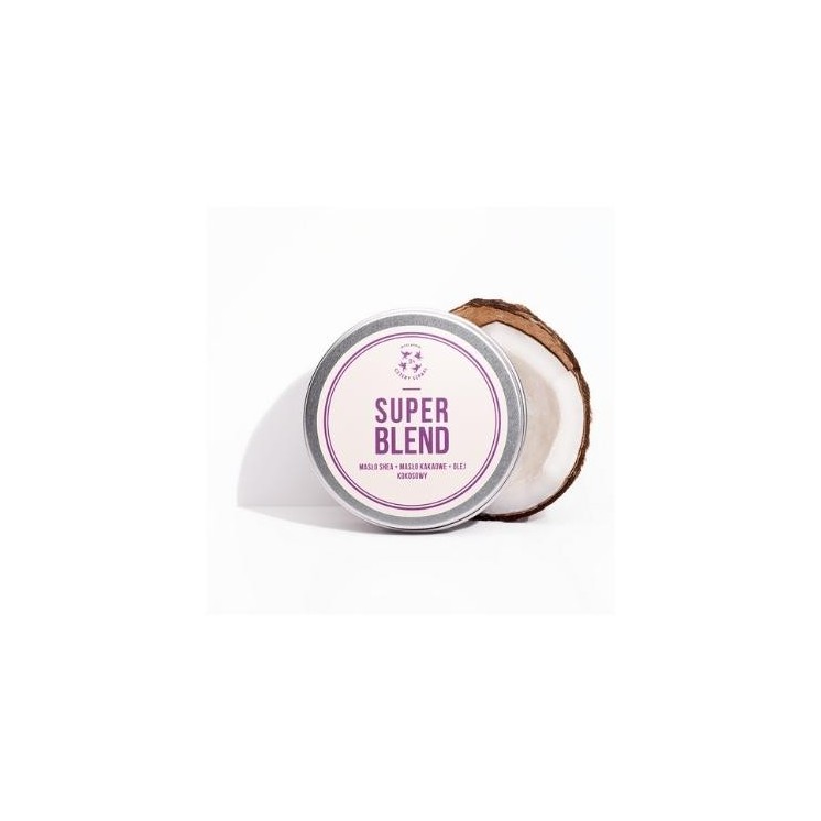 Mydlarnia Cztery Szpaki Super Blend Masło do ciała Masło Shea + Kakao + Kokos 150 ml