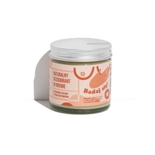 Натуральний крем-дезодорант Mydlarnia Cztery Szpaki Citrus-Herbal Limited Edition "Badaj się" 60 мл