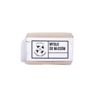 Mydlarnia Cztery Szpaki Natural Hair Soap with Castor Oil 110 g Mydlarnia Cztery Szpaki Natural Hair Soap with Castor Oil 110 g