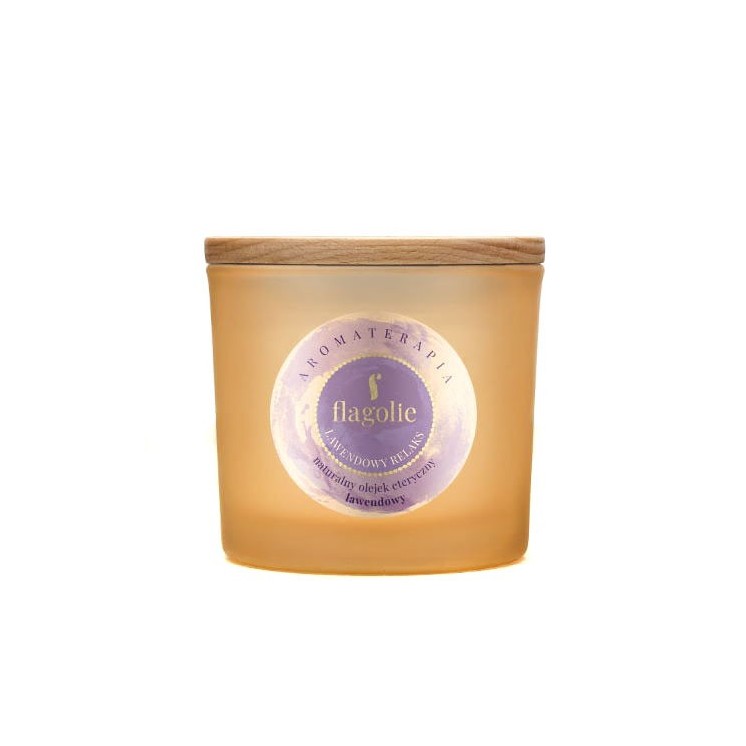 Flagolie натуральна соєва свічка для ароматерапії Lavender Relax 170 г