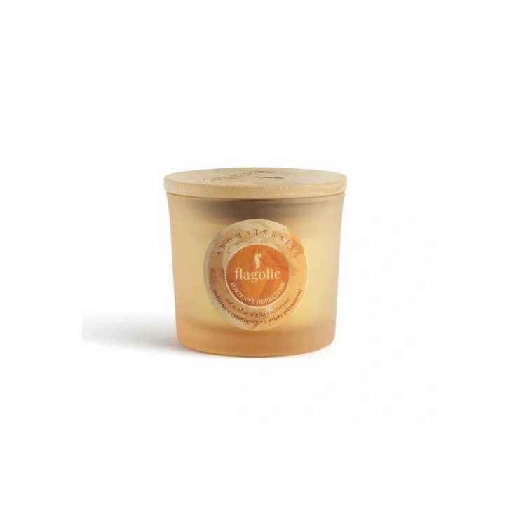 Flagolie naturalna Świeca sojowa do aromaterapii Korzenne Odprężenie 170 g