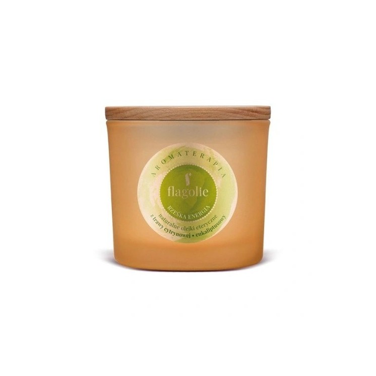 Flagolie naturalna Świeca sojowa do aromaterapii Rześka Energia 170 g