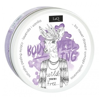 LaQ Natural Washing Peeling Lavender and Vanilla 200 ml