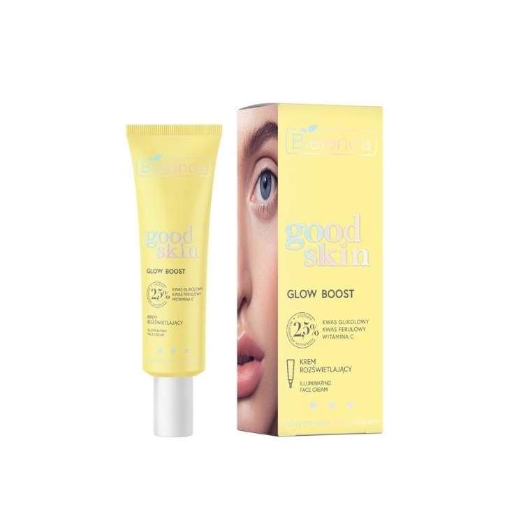 Bielenda GOOD SKIN GLOW BOOST Krem do twarzy rozświetlający 50 ml
