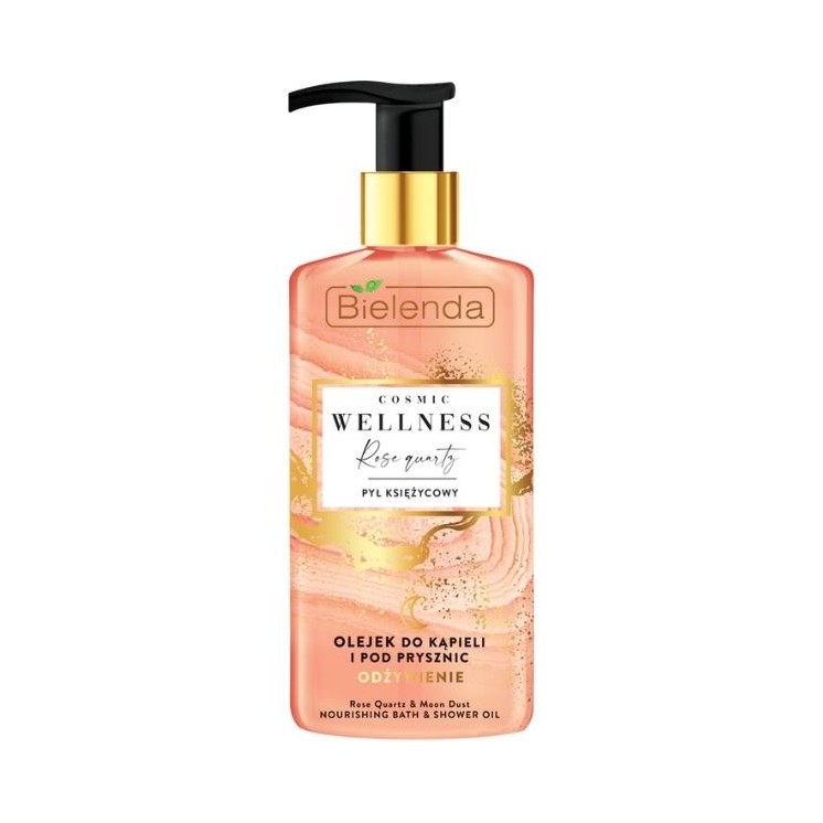 Bielenda Cosmic Wellness Olejek do kąpieli i pod prysznic Pył Księżycowy i Rose Quartz 150 ml