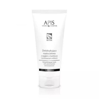 Apis Detox detoksykująca Maska żelowa z węglem z bambusa i jonizowanym srebrem 200 ml Apis Detox detoksykująca Maska żelowa z węglem z bambusa i jonizowanym srebrem 200 ml