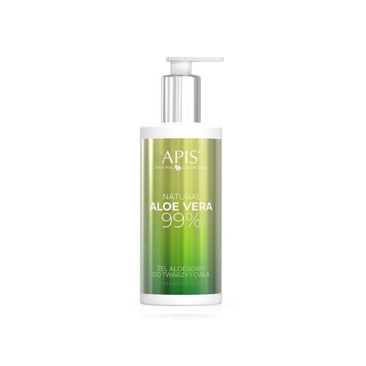 Apis Natural Aloe Vera 99% Aloe gel for face and body 300 ml