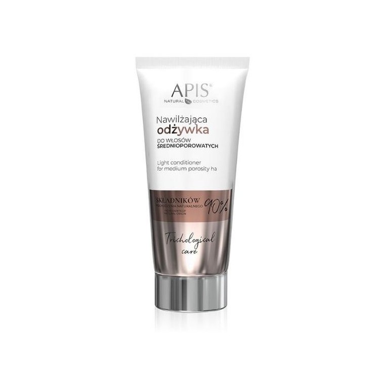 Apis Trichological Care nawilżająca Odżywka do włosów średnioporowatych 200 ml