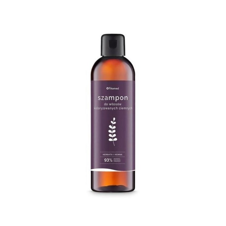Fitomed Thee en Henna Shampoo voor gekleurd donker haar 200 g