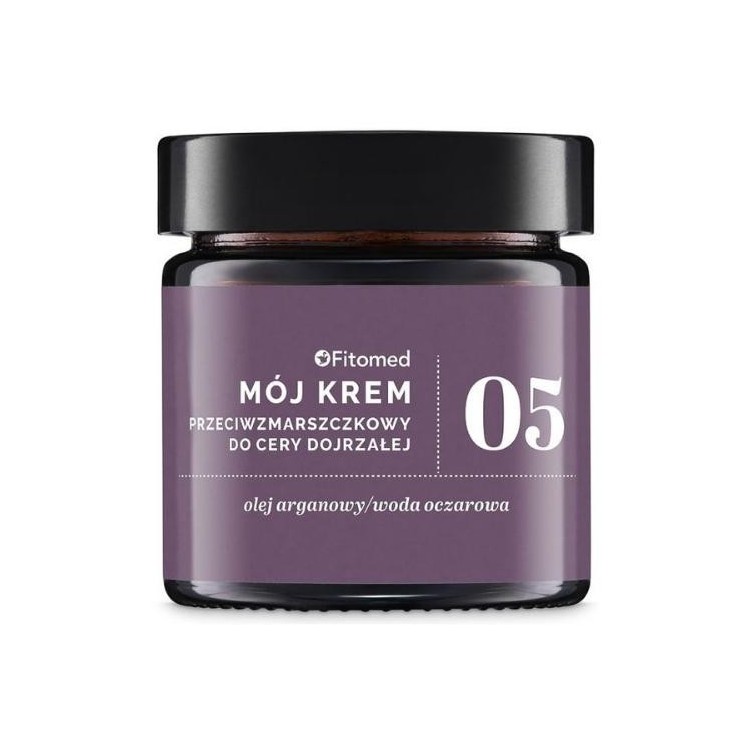 Fitomed Mój Krem No.5 arganowy przeciwzmarszczkowy Krem do cery suchej i dojrzałej 55 ml