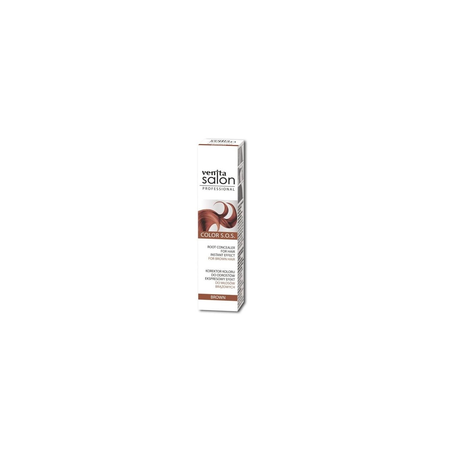 Venita Salon Professional Color S.O.S. Korektor koloru odrostów do włosów Brązowych 75 ml