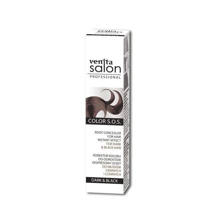 Venita Salon Professional Color S.O.S. Korektor koloru odrostów do włosów Ciemnych i Czarnych 75 ml