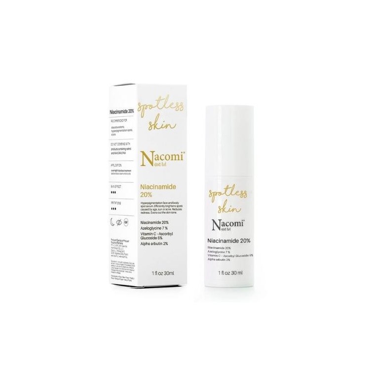 Nacomi Next Level Spot Serum for hyperpigmentation Niacinamides 20% 30 ml