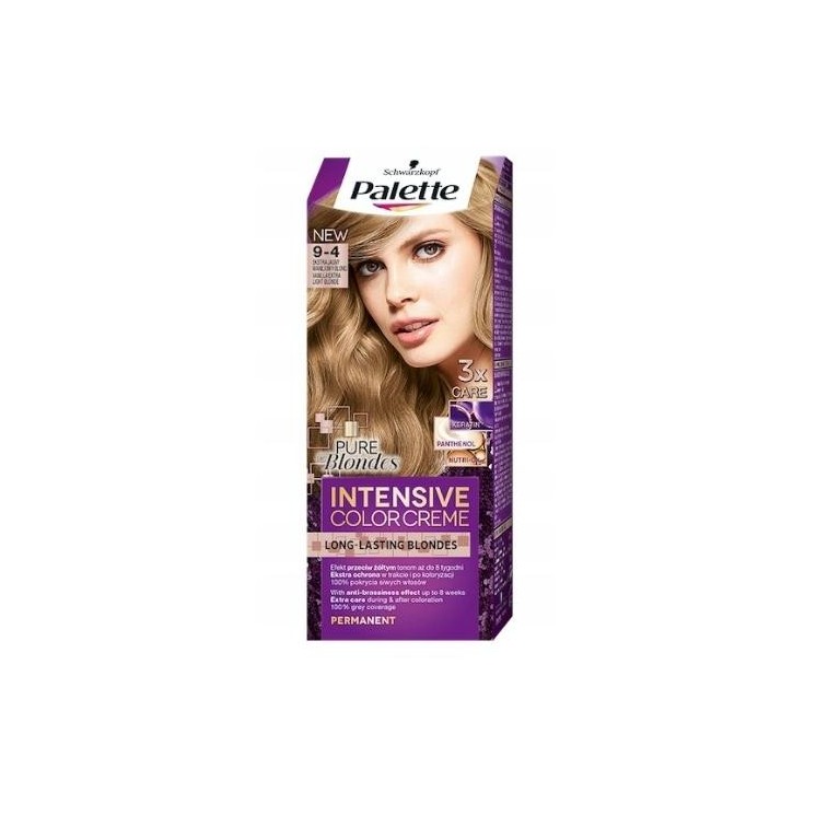 Schwarzkopf Palette Intensive Color Creme Farba do włosów /9-4/ Ekstra Jasny Waniliowy Blond