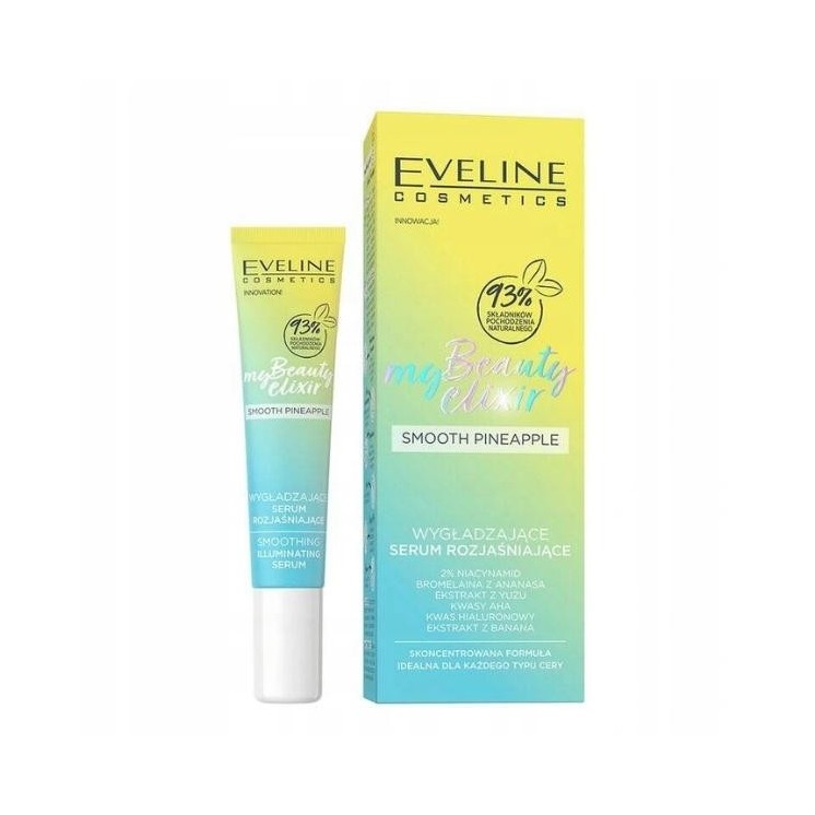 Розгладжуюча та освітлююча Serum для обличчя Eveline my Beauty Elixir 20 мл