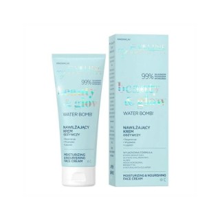 Water бомба Eveline Beauty & Glow ! Зволожуючий живильний крем для обличчя 50 мл