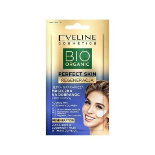 Eveline Bio Organic Perfect Skin ultra маска для обличчя перед сном з біооливковою олією 8 мл