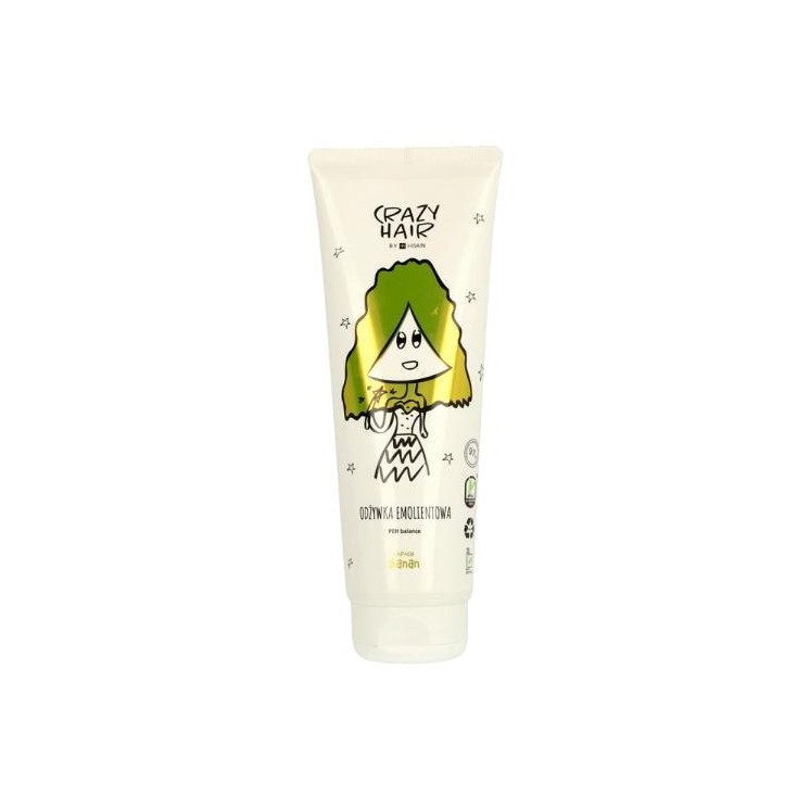 HiSkin Crazy Hair Emollient hair conditioner with the scent of Banana 250 ml