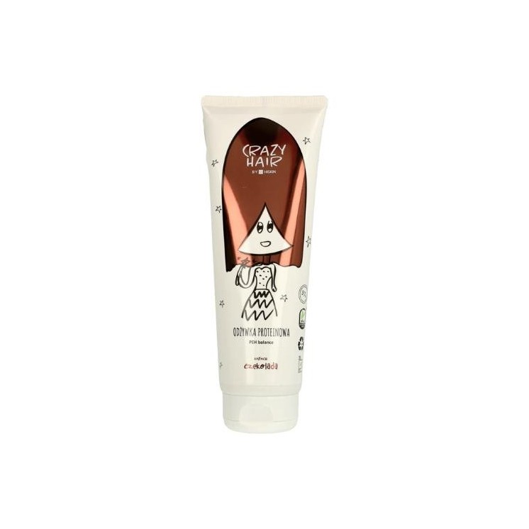 HiSkin Crazy Hair Odżywka do włosów Proteinowa o zapachu Czekolady 250 ml