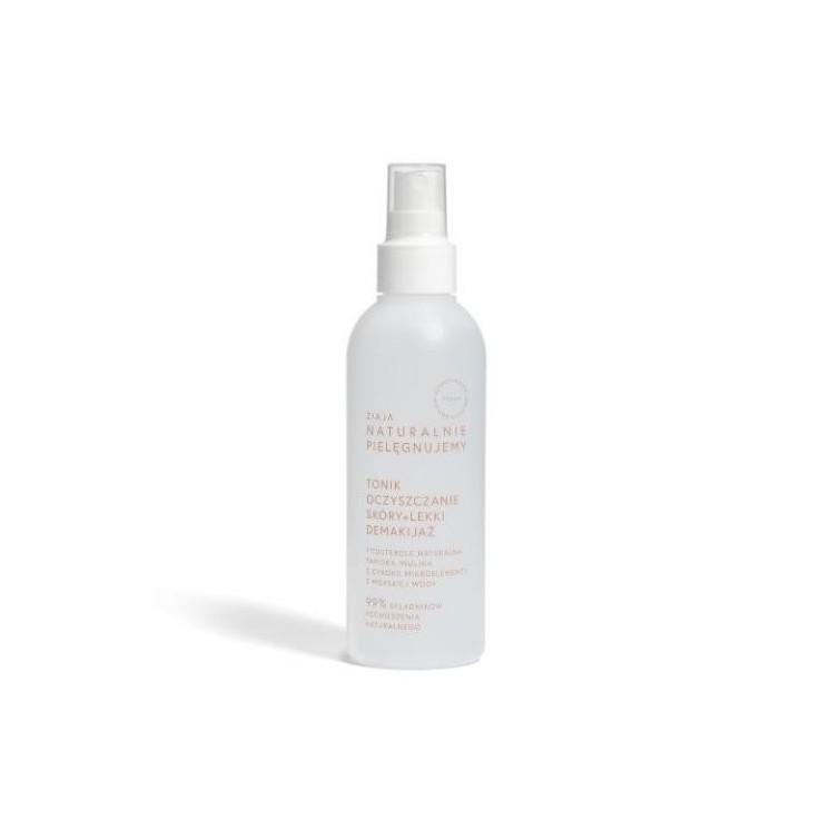 Ziaja Naturalnie Tonik oczyszczenie skóry + lekki demakijaż w spray'u 200 ml