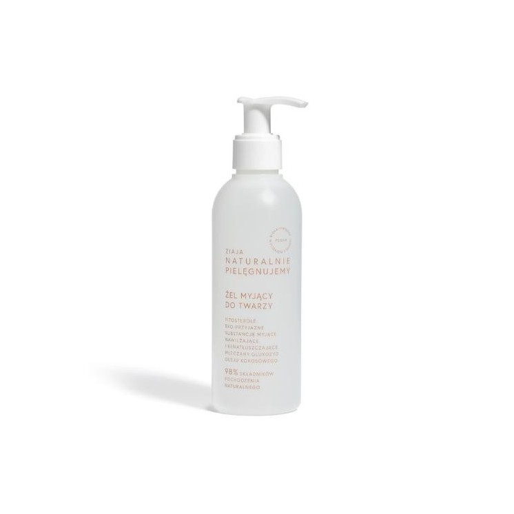 Ziaja Naturalnie Żel myjący do twarzy 190 ml