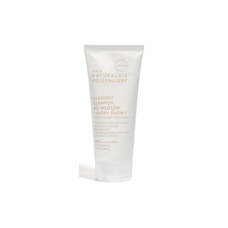 Ziaja Naturalnie łagodny Szampon do włosów i skóry głowy 200 ml