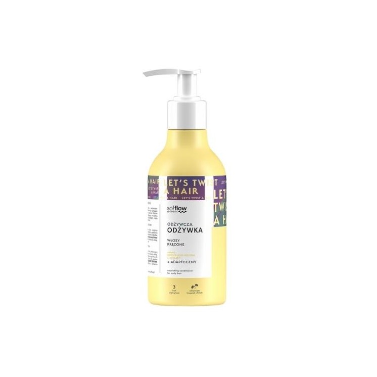 Vis Plantis so!flow odżywcza Odżywka do włosów kręconych 400 ml