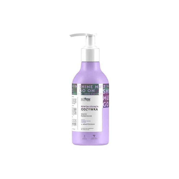 Vis Plantis so!flow revitaliserende Conditioner voor gekleurd haar 400 ml