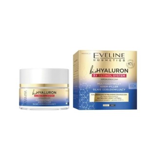 Eveline BioHyaluron 3x Retinol System 60+ multi-nourishing Cream-Filler strongly rebuilding 50 ml Eveline BioHyaluron 3x Retinol System 60+ multi-nourishing Cream-Filler strongly rebuilding 50 ml