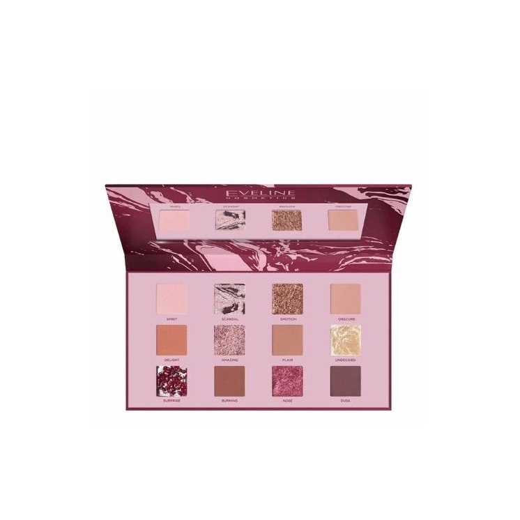 Eveline Nudes Shooking Paleta Cieni do powiek 9,6 g
