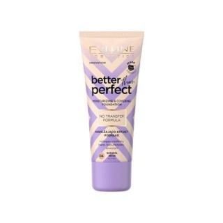 Eveline Better than Perfect moisturizing and covering foundation /04/ Natural Beige 30 ml Eveline Better than Perfect moisturizing and covering foundation /04/ Natural Beige 30 ml