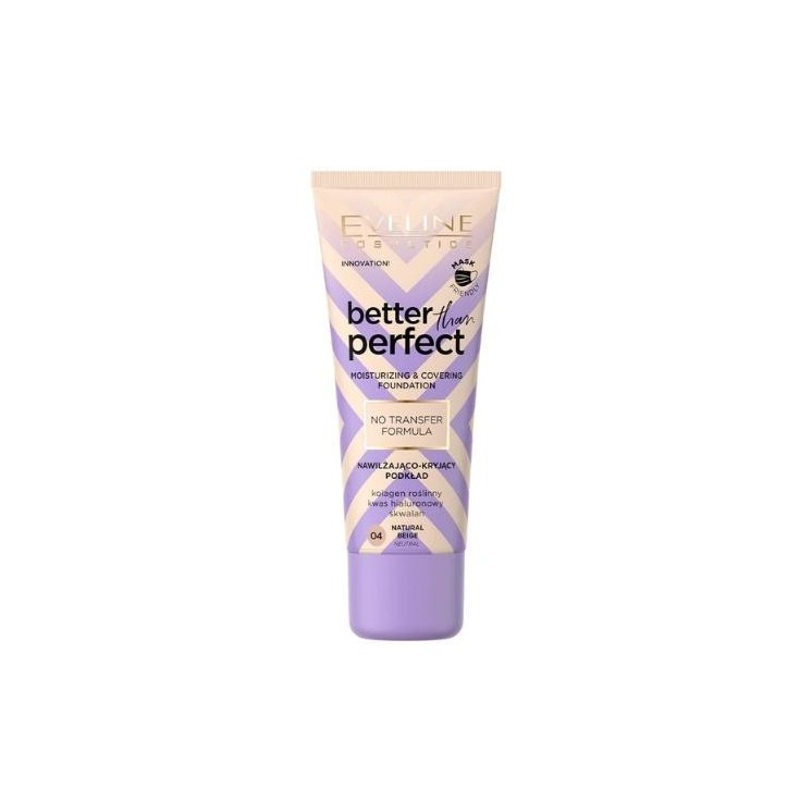 Eveline Better than Perfect nawilżająco-kryjący Podkład /04/ Natural Beige 30 ml