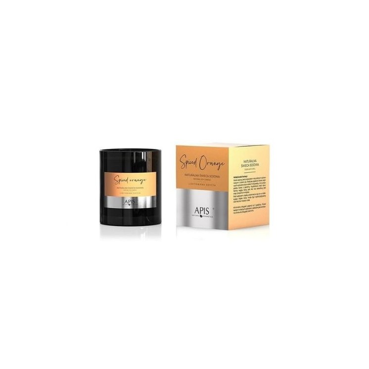 Apis Spiced Orange naturalna Świeca sojowa 220 g