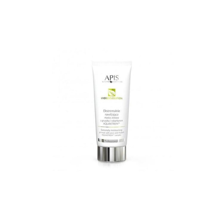 Apis Hydro Evolution ekstremalnie nawilżająca Maska żelowa z gruszką i rabarbatem AQUAXTREME™ 200 ml