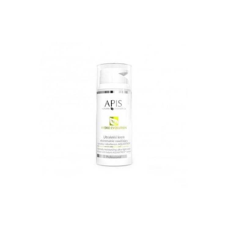 Apis Hydro Evolution ekstremalnie nawilżający ultralekki Krem do twarzy z gruszką i rabarbatem AQUAXTREME™ 100 ml