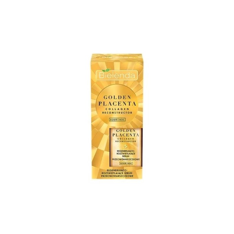 Bielenda GOLDEN PLACENTA COLLAGEN RECONSTUCTOR regenerująco-rozświetlające Serum przeciwzmarszczkowe 30 g