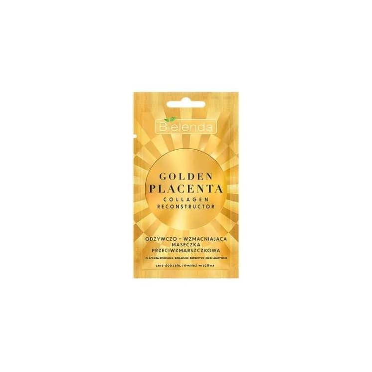 Bielenda Golden Placenta Collagen Reconstruktor - maseczka do twarzy