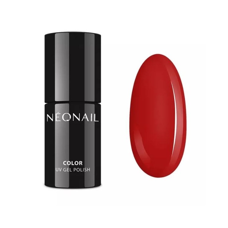 NeoNail Lakier hybrydowy Mrs Red  o kolorze malinowej czerwieni