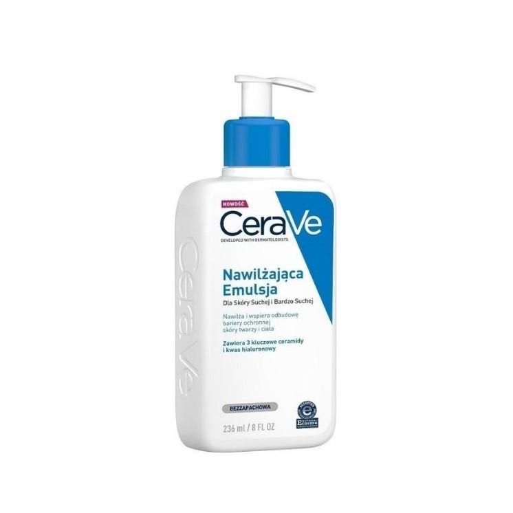 Cerave moisturizing washing emulsion for dry skin 236 ml