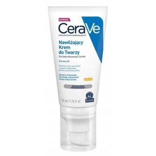 Cerave зволожуючий крем для обличчя для нормальної та сухої шкіри SPF25 52 мл