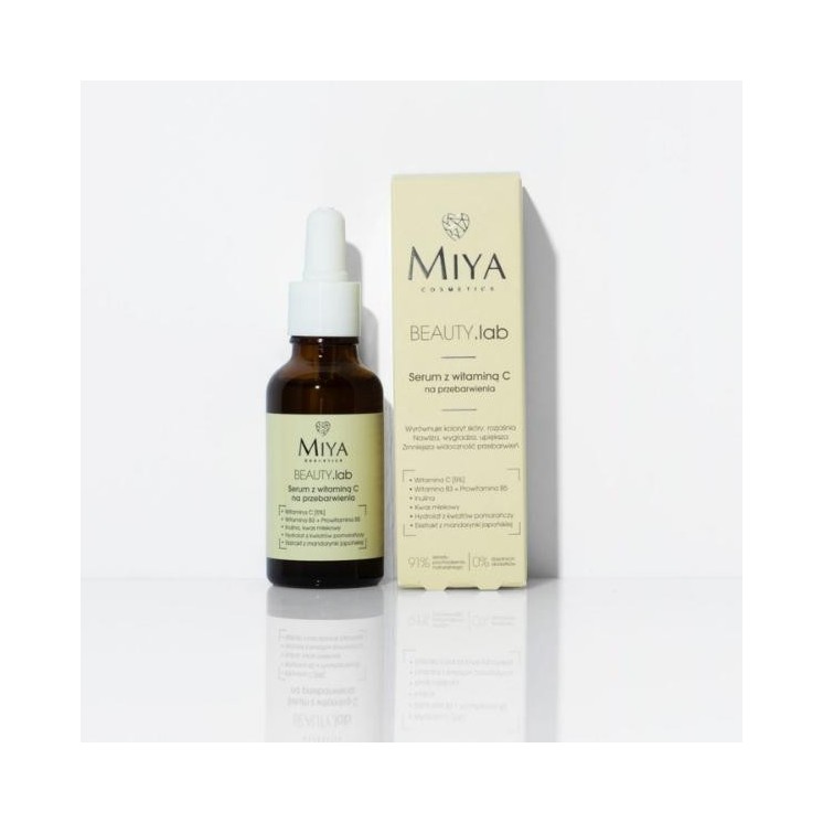 Miya Cosmetics BEAUTY .lab Serum з вітаміном С для знебарвлення 30 мл