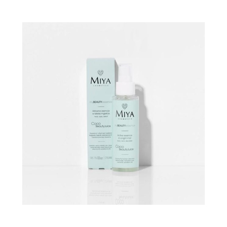Miya Cosmetics myBEAUTYessence aktywna Esencja w lekkiej mgiełce Coco