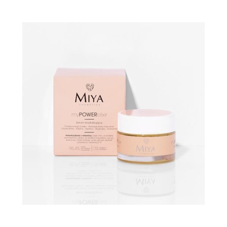 Miya Cosmetics myPOWERelixir natural revitalizing Serum