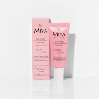 Освітлюючий крем Miya Cosmetics Secret GLOW з вітамінами all-in-one