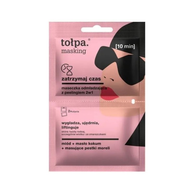 Tołpa Masking Maseczka odmładzająca z Peelingiem 2w1